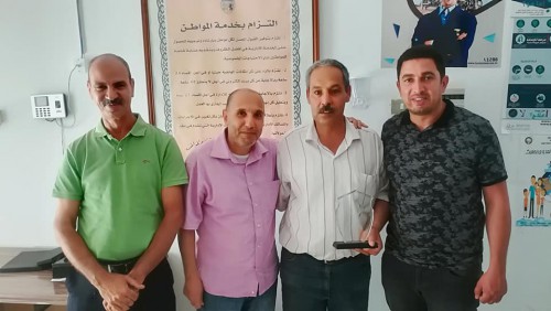 Une cérémonie a été organisée en l'honneur du retraité Mr Ahmed Al-Saadi